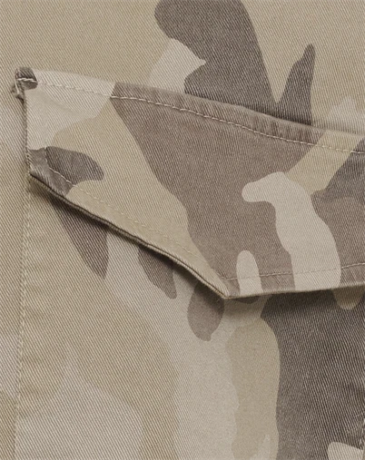 Marta du Chateau - MDCMoonstone Jakke - Beige Camo